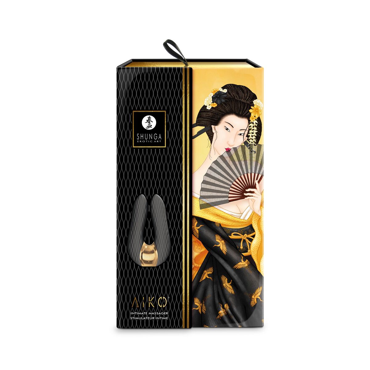 Couples Massager Shunga Aiko Black
